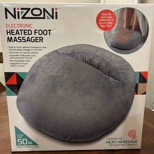 Nizoni Gray Electronic Heated Foot Massager